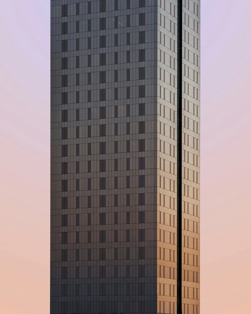 Modern business towers in Dubai